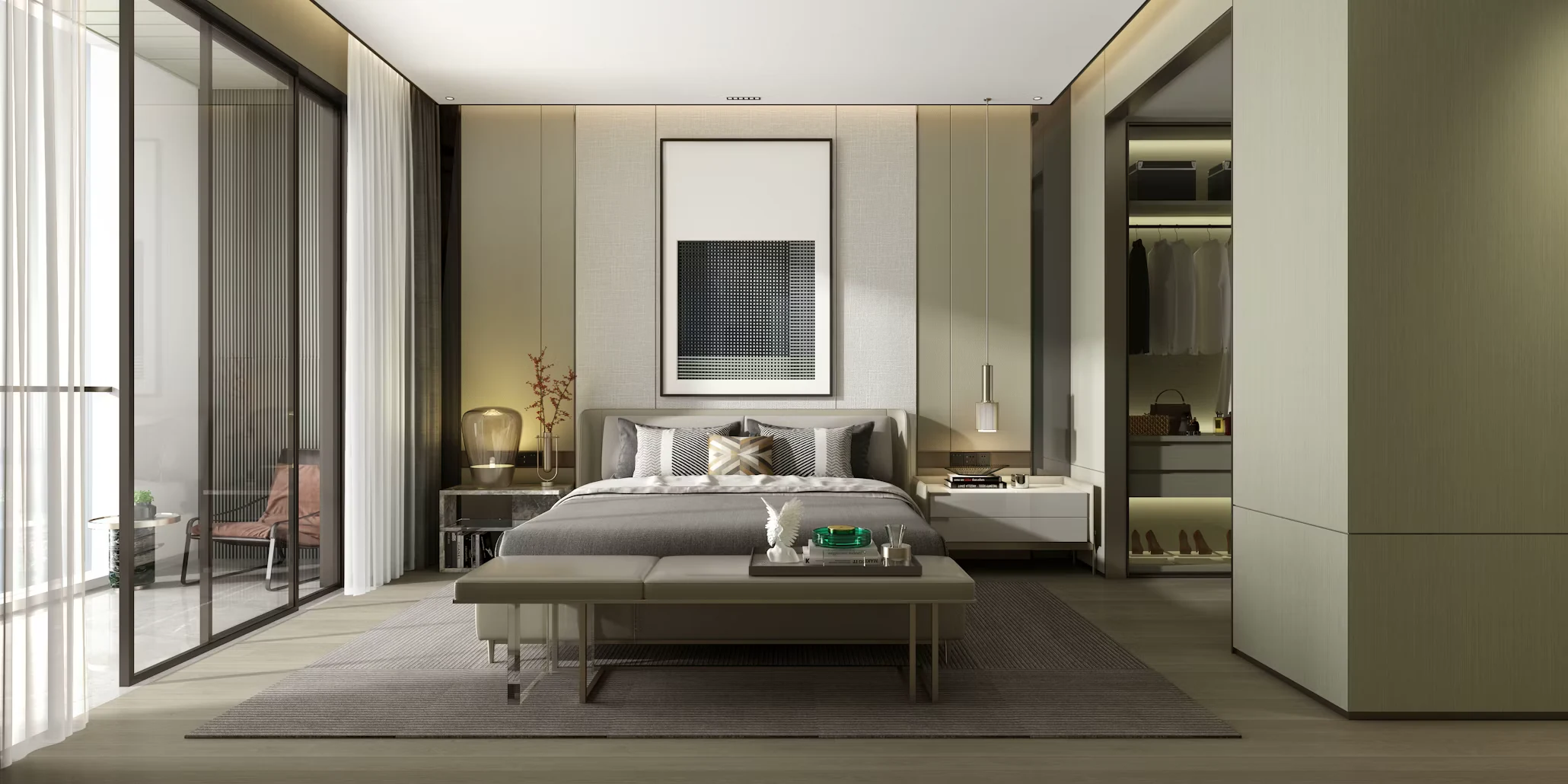 Bedroom interior