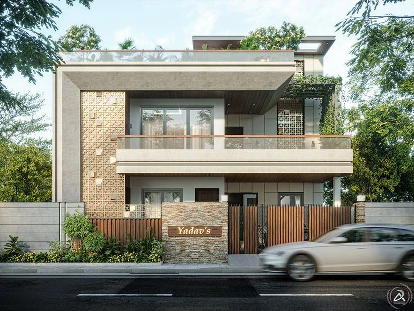 4BHK Courtyard Home