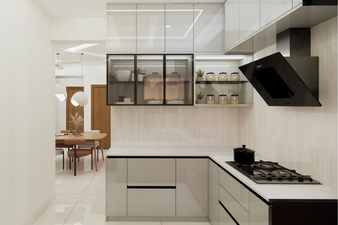Straight Modular Kitchen