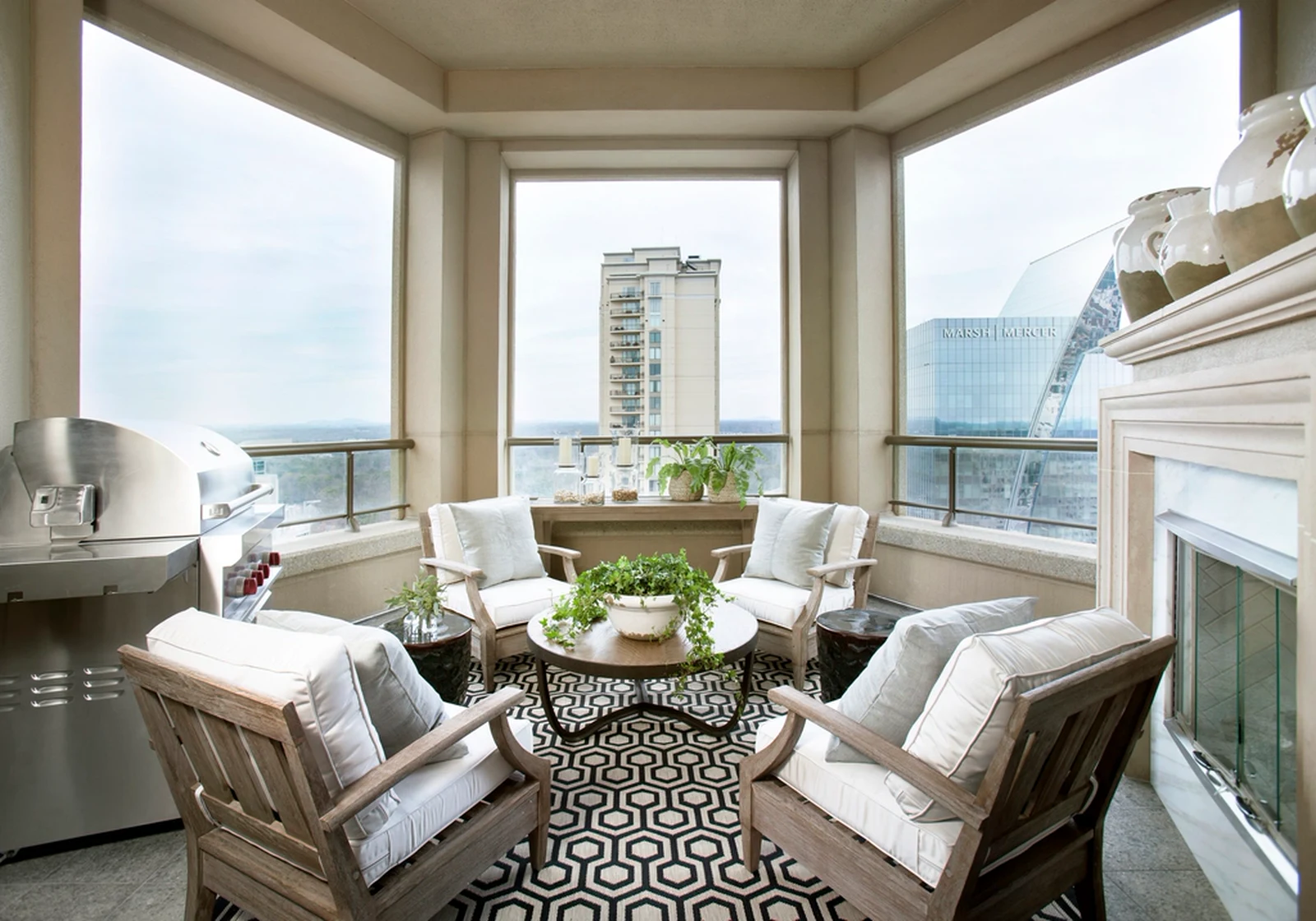 Contemporary Balcony